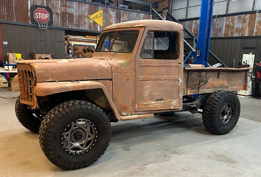 willys truck larger